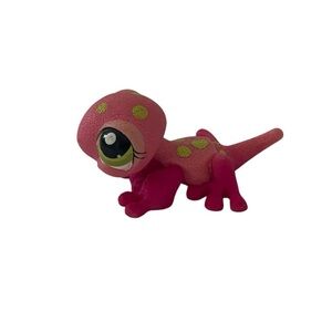 Littlest Pet Shop #1455 Pink & Green
Gecko Lizard